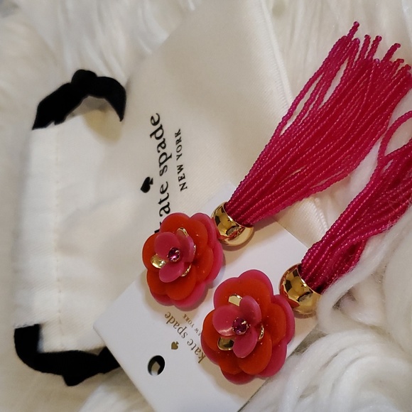 NWT Kate Spade Tassell Earrings - Picture 2 of 3